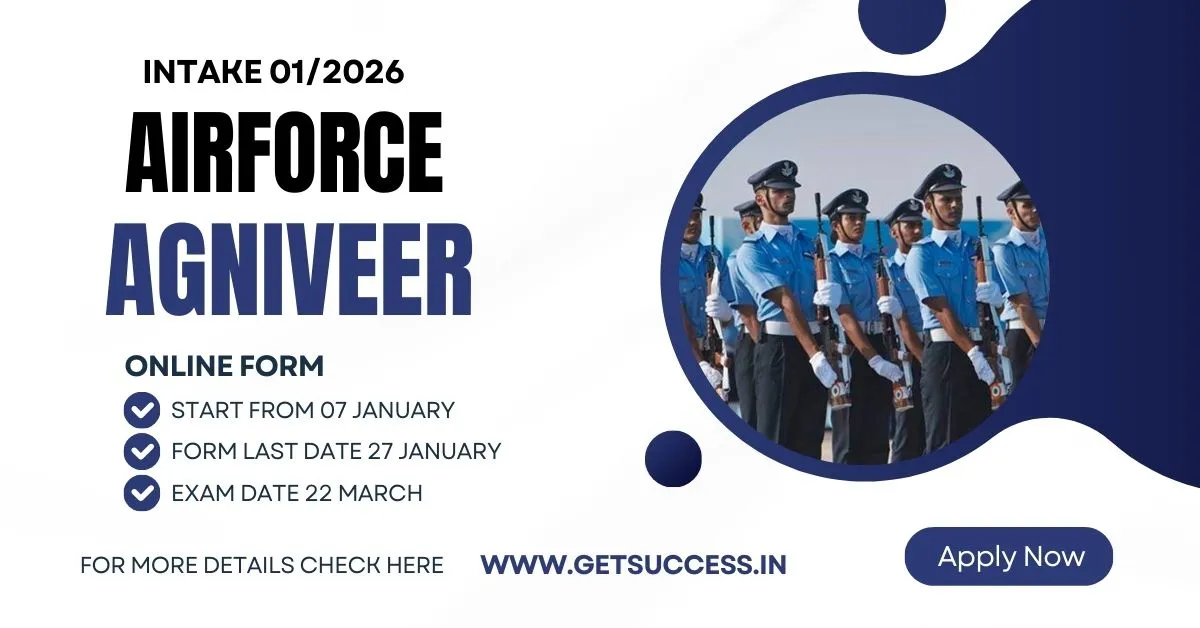 Airforce Agniveer Vayu Intake Online Form