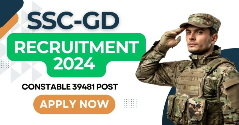 SSC GD Constable Recruitment 2024